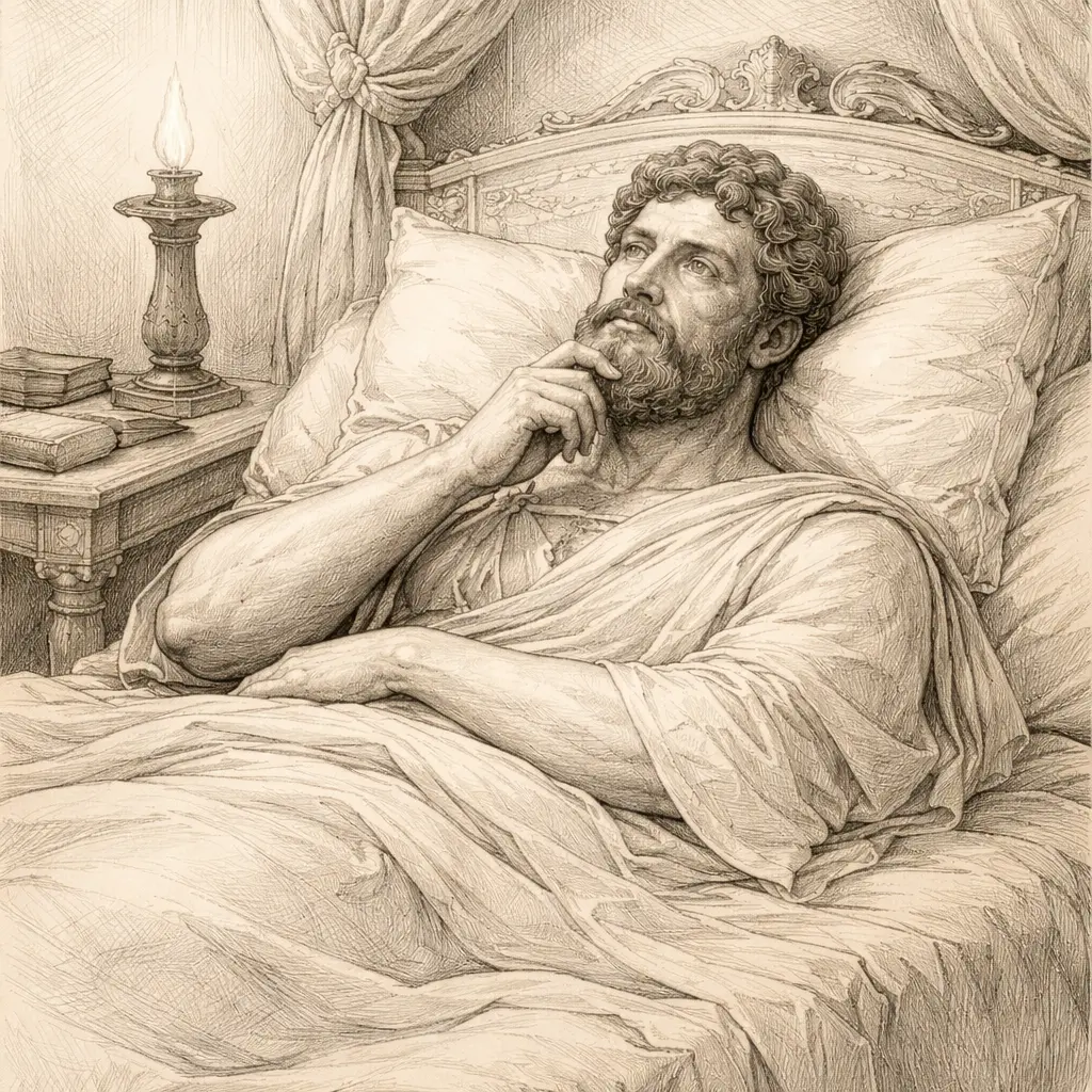 The Emperor and his bed